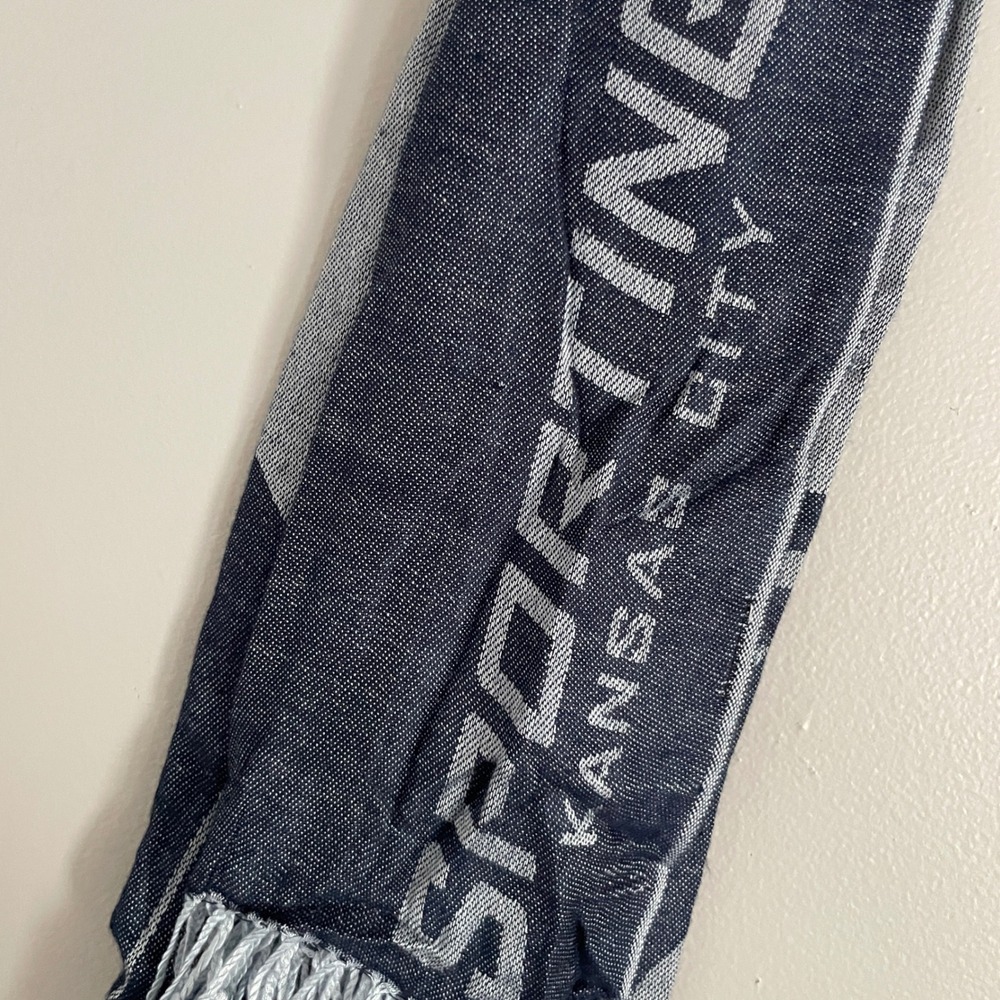 Forever Collectibles Sporting Kansas City Scarf Unisex OS Blue Soccer Fan